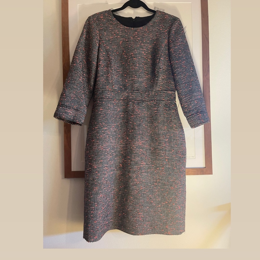 JCREW Jackie O sheath dress sz 8 excellent cond